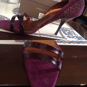 NWT ISABELLA FIORE Hyacinth Heels Strappy 81/2
